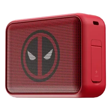  Parlante Portatil Marvel Deadpool Klip Xtreme KBS-025MD-D 83.898305 Parlante Portatil Marvel Deadpool Klip Xtreme KBS-025MD-D D