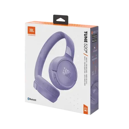  Auriculares on ear JBL Tune 520BT Pure Bass 57H JBL JBLT520BTPURAM 0 Auriculares on ear JBL Tune 520BT Pure Bass 57H JBL JBLT52