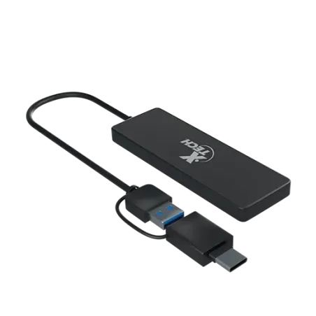  Hub 4-port USB 3.0Xtech XTC-390 36.440678 Hub 4-port USB 3.0Xtech XTC-390  Concentrador USB 3.0 con alta velocidad de transfere