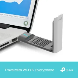 Adaptador USB TP-Link TX50UH Wi-Fi 6 AX3000 DualBand Tp-link-Adaptador USB TP-Link TX50UH Wi-Fi 6 AX3000 DualBandWiFi 6. Aumenta