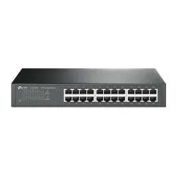  Switch Gigabit 24 Port para escritorio Montaje en rack Tp-Link TL-SG1024D 0 Switch Gigabit 24 Port para escritorio Montaje en r