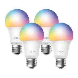  Foco Bombilla LED 8.7w E27 Wi-Fi Tp-Link Tapo L530E4-Pack 0 Foco Bombilla LED 8.7w E27 Wi-Fi Tp-Link Tapo L530E4-PackLuz LED Mu