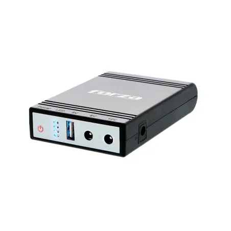  Battery backup DC-140USB UPS y cargador portátil de 24W pto USB, salidas de 5/9/12VCC 0 Battery backup DC-140USB UPS y cargador