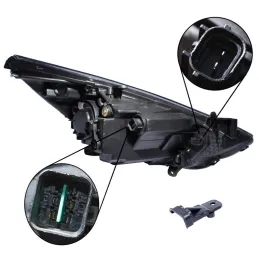Faro Delantero IZQ Hyundai ACCENT 1400 1600 G4FA G4LC G4FC RB OEM-Faro Delantero IZQ Hyundai ACCENT 1400 1600 G4FA G4LC G4FC RB 
