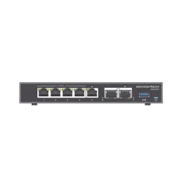 Central IP PBX GCC6010 4en1 Conmutador IP, Firewall, Ruteador VPN y Switch, 5xGigaEth, 4xPoE, 2xSFP y 1 USB Grandstream-Central 