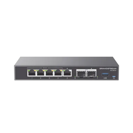  Central IP PBX GCC6010 4en1 Conmutador IP, Firewall, Ruteador VPN y Switch, 5xGigaEth, 4xPoE, 2xSFP y 1 USB 636.440678 Central 