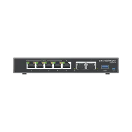 Central IP PBX GCC6010 4en1 Conmutador IP, Firewall, Ruteador VPN y Switch, 5xGigaEth, 4xPoE, 2xSFP y 1 USB Grandstream-Central 