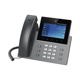 Teléfono IP Android 11 GXV3450 16 líneas SIP con 12 cuentas 5" Gigabit Wi-Fi Bluetooth PoE gestión GDMS Grandstream-Teléfono IP 