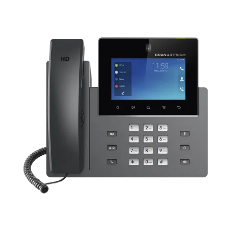 Teléfono IP Android 11 GXV3450 16 líneas SIP con 12 cuentas 5" Gigabit Wi-Fi Bluetooth PoE gestión GDMS 1373.728814 Teléfono IP