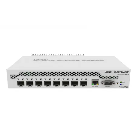  Cloud Router Mikrotik CRS309-1G-8S+IN Port 1G Rj45, 8 port 10G SFP+ para Escritorio 1266.101695 Cloud Router Mikrotik CRS309-1G