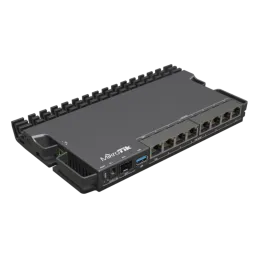 Router Mikrotik RB5009UPr+S+IN 8 puertos PoE in/out, 1 SFP+, Solo RouterOS v7 Mikrotik-Router Mikrotik RB5009UPr+S+IN 8 puertos 