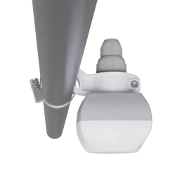 Adaptador de montaje en poste/mástil para equipos serie LDF Mikrotik QMP-LDF Mikrotik-Adaptador de montaje en poste/mástil para 