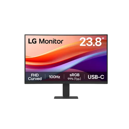  Monitor LG 24U421A-B Curvo (1500R) 23.8", FHD VA, HDMI / USB-C (15W) / Audio-Out 400 Monitor LG 24U421A-B Curvo (1500R) 23.8", 