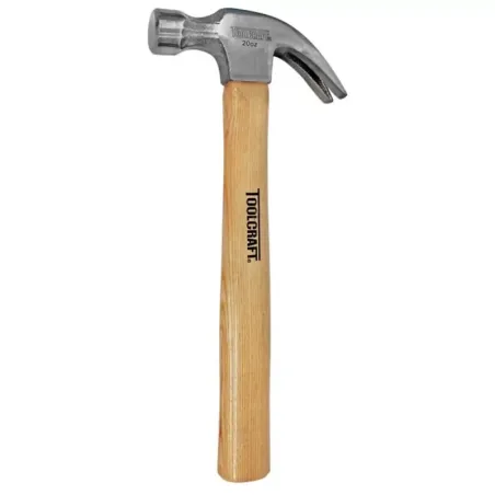 Martillo de Uña Curva 20 Oz Toolcraft TC0017 ToolCraft-Martillo de Uña Curva 20 Oz Toolcraft TC0017Cabeza de acero forjado al ca