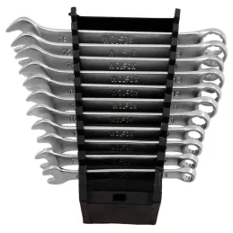 Juego de 11 llaves combinadas milimétricas Wolfox WF0202 ToolCraft-Juego de 11 llaves combinadas milimétricas Wolfox WF0202 Fabr
