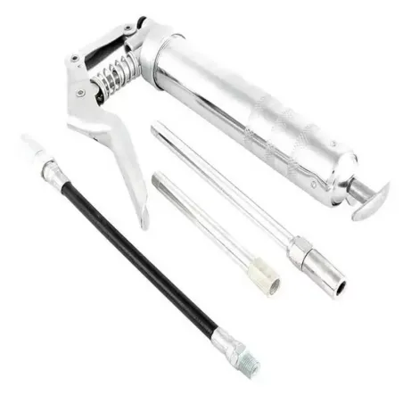  Mini inyector de grasa con accesorios Toolcraft TC1299 46.610169 Mini inyector de grasa con accesorios Toolcraft TC1299 Cuerpo 