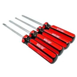 Juego de Desarmadores 4 Piezas PVC Wolfox WF9350 WolFox-Juego de Desarmadores 4 Piezas PVC Wolfox WF9350 Juego de 4 destornillad