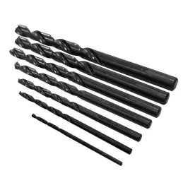 Juego de 7 Brocas HSS para Metal Toolcraft TC0446 ToolCraft-Juego de 7 Brocas HSS para Metal Toolcraft TC0446 Fabricadas en acer