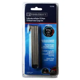 Calibrador 32 hojas Pulgadas Milimetrico Toolcraft TC3366 ToolCraft-Calibrador 32 hojas Pulgadas Milimetrico Toolcraft TC3366Hoj