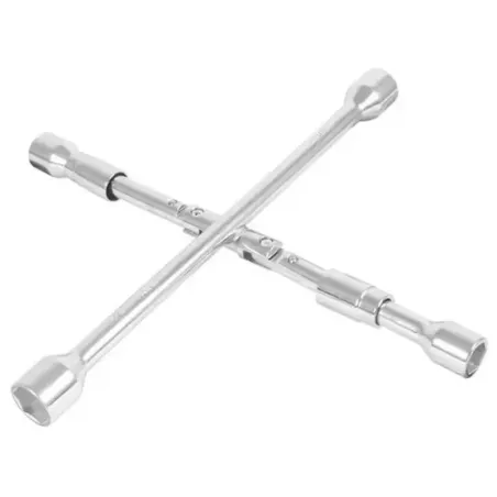 Llave de cruz plegable de 14" Toolcarft TC4054 ToolCraft-Llave de cruz plegable de 14" Toolcarft TC4054 Espesor de barra: 5/8” B