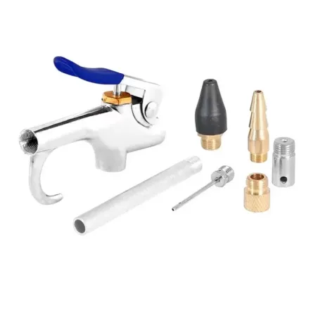  Juego de pistola sopleteadora con 2 boquillas y 4 accesorios Toolcraft TC4293 11.779661 Juego de pistola sopleteadora con 2 boq