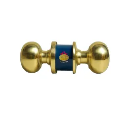  Cerradura de Pomo Tipo Pisa Baño Laton Brillante Toolcraft TC2184 19.491525 Cerradura de Pomo Tipo Pisa Baño Laton Brillante To