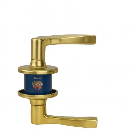  Cerradura de Manija Stanford Baño DER Laton Brillante Toolcraft TC2196 21.186441 Cerradura de Manija Stanford Baño DER Laton Br