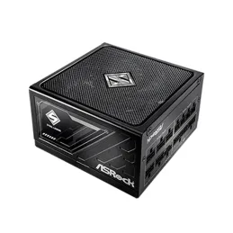 Fuente Poder ASRock Steel Legend SL-1000G 1000W 80 Plus Gold & Cybenetics Platinum ATX3.1 y PCIe5.1 Full Modular