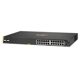 Switch HPE Aruba 6000 R8N87A 24G Class 4 PoE Power 370W / 4 x 1G/10G SFP / 24 x LAN GbE.