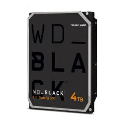 Disco duro para gaming Western Digital WD_Black, 4TB, SATA, 256MB Cache, 7200RPM, 3.5".