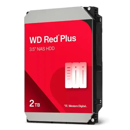  Disco duro Western Digital Red Plus WD20EFPX, 2TB, SATA, 5400rpm, 3.5", Cache 64MB 477.000014 Disco duro Western Digital Red Pl