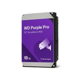  Disco duro Western Digital WD Purple Pro 18TB, SATA, 7200 rpm, 3.5", 512MB Cache 1730.000006 Disco duro Western Digital WD Purp