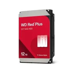  Disco duro Western Digital Red Plus NAS WD120EFGX, 12TB, SATA, 7200rpm, 3.5", Cache 512MB 1207.999984 Disco duro Western Digita