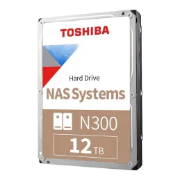  Disco duro Toshiba N300 NAS, 12TB, SATA 6.0Gb/s, 7200rpm, 512MB Cache, 3.5". 1119.000018 Disco duro Toshiba N300 NAS, 12TB, SAT