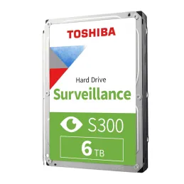  Disco duro Toshiba Surveillance S300, 6TB SATA 6.0Gb/s, 5400rpm, 256MB Cache, 3.5". 687.000012 Disco duro Toshiba Surveillance 