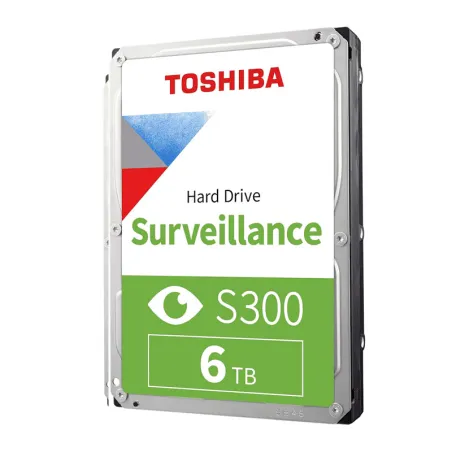 Disco duro Toshiba Surveillance S300, 6TB SATA 6.0Gb/s, 5400rpm, 256MB Cache, 3.5". 687.000012 Disco duro Toshiba Surveillance 