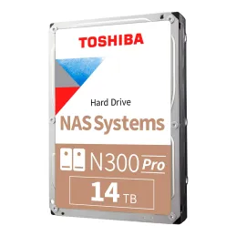  Disco duro Toshiba N300 Pro, 14TB NAS, SATA 6.0Gb/s, 7200rpm, 512MB Cache, 3.5". 1388.000016 Disco duro Toshiba N300 Pro, 14TB 