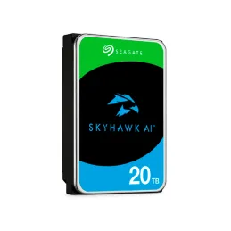  Disco duro Seagate Skyhawk AI 3.5” Sata 6.0 Gb/s, 20 TB, Cache 512 MB 1664.00001 Disco duro Seagate Skyhawk AI 3.5” Sata 6.0 Gb