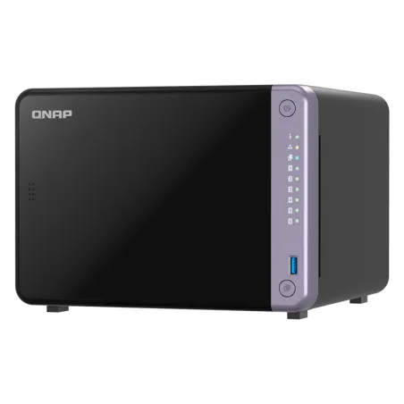 Servidor NAS QNAP TS-632X-4G, ARM AL524 4C/2GHz, 4GB RAM SODIMM, Bahias: 6x3.5" SATA