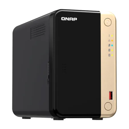  Servidor NAS QNAP TS-264-8G, Celeron N5095 4C / 2.9GHz, 8GB RAM, Bahias: 2 x 3.5" SATA 2502.999952 Servidor NAS QNAP TS-264-8G,