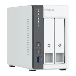 Servidor NAS QNAP TS-216G, ARM Cortex A55 4C/2GHz, 4GB RAM (On-Board), Bahias: 2x3.5" SATA