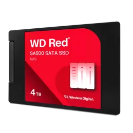 Disco Solido SSD Western Digital Red SA500 NAS, 4TB, SATA, 2.5", 7mm.