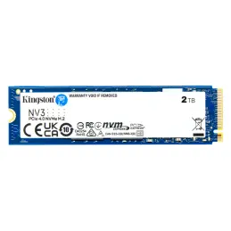Disco Solido SSD Kingston 2000GB NV3 PCIe 4.0 NVMe M.2 SSD