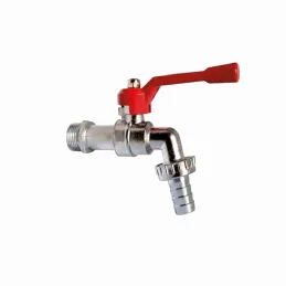 Caño Llave Esferica 1/2" para Jardin Rojo HardMan 007002