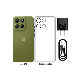  Smartphone Motorola moto g15, Pantalla: 6.7"/LCD/FHD+/60Hz, SO: Android 15 Verde 695.99999 Smartphone Motorola moto g15, Pantal