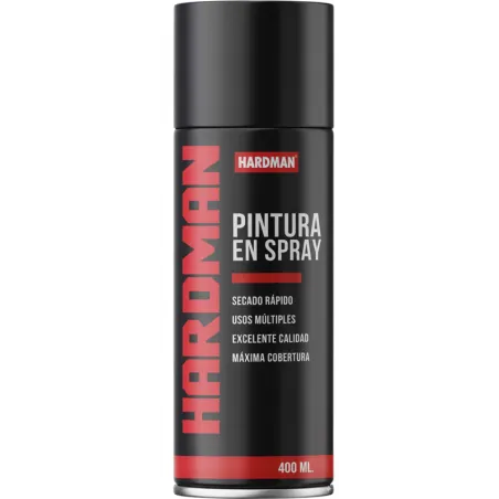  Pintura Spray Blanco Brillante 40 400ml HardMan 009004 3.4 Pintura Spray Blanco Brillante 40 400ml HardMan 009004 HM009004 1 Ha