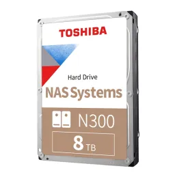 Disco duro Toshiba N300 NAS, 8TB, SATA 6.0Gb/s, 7200rpm, 512MB Cache, 3.5" 801.99998 Disco duro Toshiba N300 NAS, 8TB, SATA 6.0