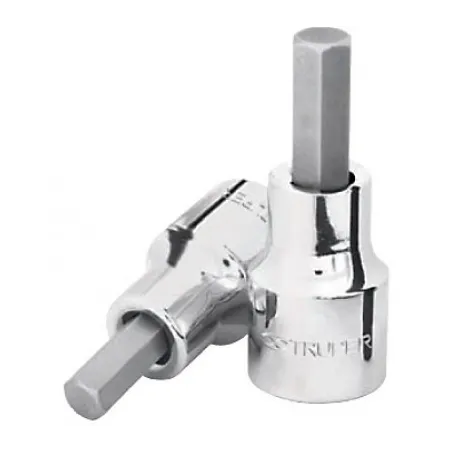  Dados de Punta Hexagonal 17mm E1/2, Truper 13286 10.254237 Dados de Punta Hexagonal Milimetrico 17 mm, Encastre 1/2", L Punta 2