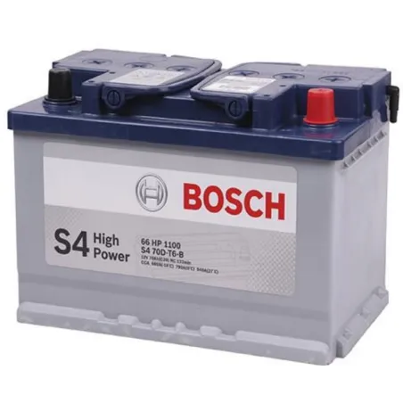 Bateria Automoviles Bosch 13Placas -+ 66HP S470D S570D 70AH RC133m CCA660 27.7x17.4x17.5cm