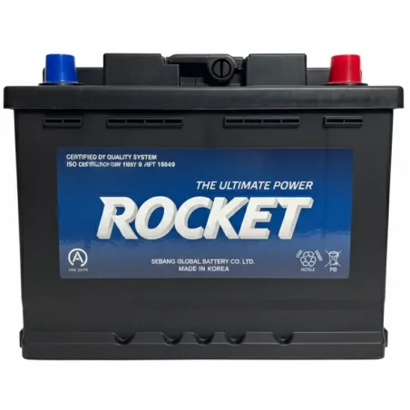 Bateria para Carros Rocket AGM LN2 - + 60Ah CCA640 242x175x190mm Start-Stop Rocket-Bateria para Carros Rocket AGM LN2 - + 60Ah C